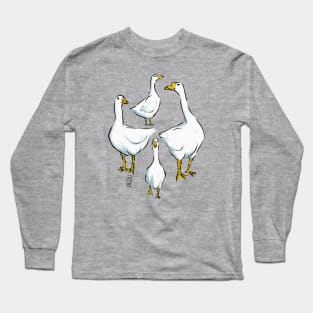 Geese Long Sleeve T-Shirt